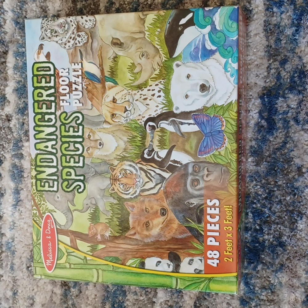 Endangered Species Floor Puzzles